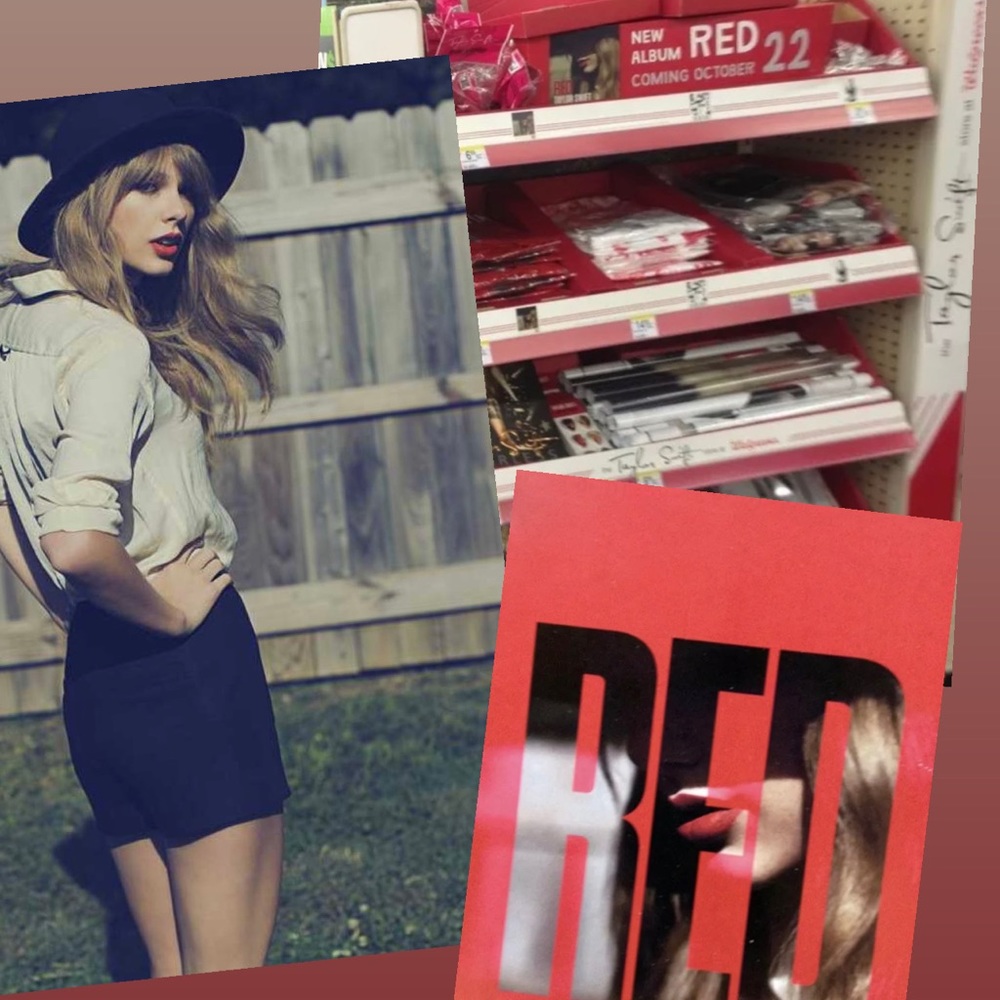 Taylor Swift Red Original 2012 Posters (2) Bundle